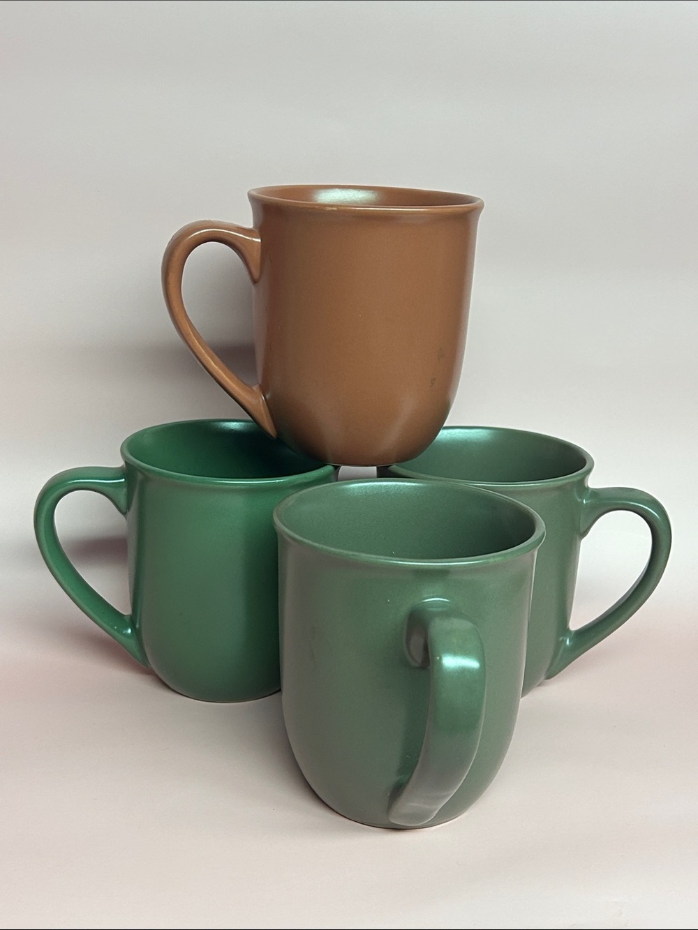 Paderno Stoneware Coffee Mugs - 11 Oz Ceramic Coffee Mugs -4